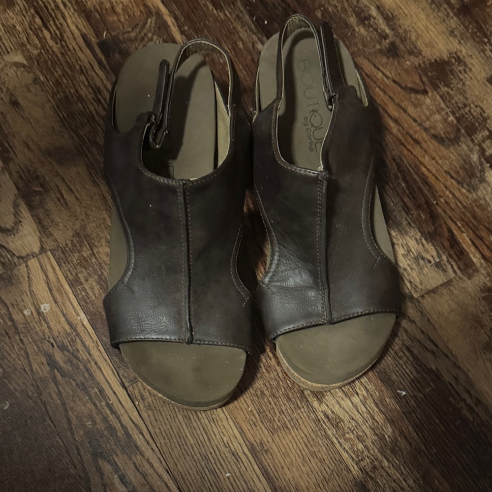 Corkys Espresso Brown Women's Sandals